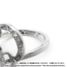 将图像加载到图库查看器中，CHANEL Camellia Collection Ring Size 52/#12J2671 18K White Gold
