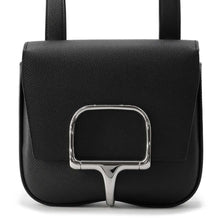 将图像加载到图库查看器中，HERMES Della Cavalleria Black Epsom Size Mini
