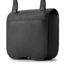 将图像加载到图库查看器中，HERMES Della Cavalleria Black Epsom Size Mini
