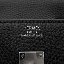 将图像加载到图库查看器中，HERMES Birkin Black Togo Leather Size 25
