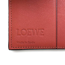 将图像加载到图库查看器中，LOEWE Anagram Compact Zip Wallet Light Oats / Honey C660Z41X01 Leather
