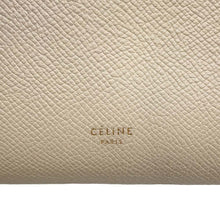 将图像加载到图库查看器中，CELINE Belt bag Beige 189103ZVA Leather Size Mini
