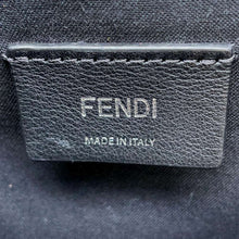 将图像加载到图库查看器中，FENDI Ribbon Pearl Backpack Black 8BZ038 Leather Faux Pearl
