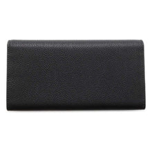 将图像加载到图库查看器中，Ferragamo Gancini Studded Long Wallet Black JP-22-D502 Leather
