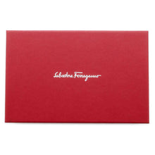 Load image into Gallery viewer, Ferragamo Gancini Studded Long Wallet Black JP-22-D502 Leather
