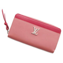 Load image into Gallery viewer, LOUIS VUITTON Zippy Rock Me Rose Pudoir/Lie De Vin M62949 Calf Leather
