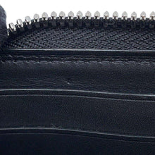 Load image into Gallery viewer, Berluti Itauba Zip Around Chozai Cloth Black/Brown PVC Coated Canvas/Leather
