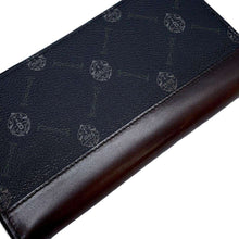 将图像加载到图库查看器中，Berluti Itauba Zip Around Chozai Cloth Black/Brown PVC Coated Canvas/Leather
