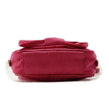 将图像加载到图库查看器中，PRADA Ribbon Shoulder Pouch Pink 1N1727 Nylon
