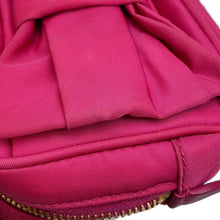 将图像加载到图库查看器中，PRADA Ribbon Shoulder Pouch Pink 1N1727 Nylon
