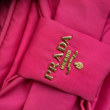 将图像加载到图库查看器中，PRADA Ribbon Shoulder Pouch Pink 1N1727 Nylon
