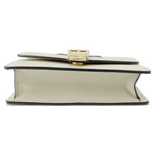 将图像加载到图库查看器中，GUCCI Sylvie ChainShoulder White 494646 Leather Size Mini
