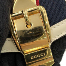 将图像加载到图库查看器中，GUCCI Sylvie ChainShoulder White 494646 Leather Size Mini
