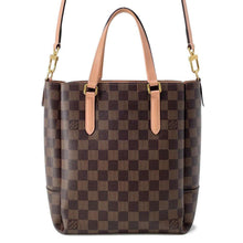 将图像加载到图库查看器中，LOUIS VUITTON Belmont NV Venus N60297 Damier Ebene Canvas Size BB
