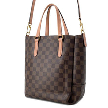 将图像加载到图库查看器中，LOUIS VUITTON Belmont NV Venus N60297 Damier Ebene Canvas Size BB
