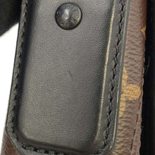 将图像加载到图库查看器中，LOUIS VUITTON Magnetic messenger BlackM45557 Monogram Macassar Canvas
