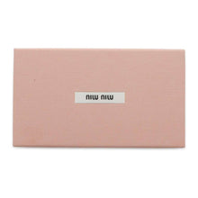 将图像加载到图库查看器中，MIUMIU Coin card holder Black 5MB006 Leather
