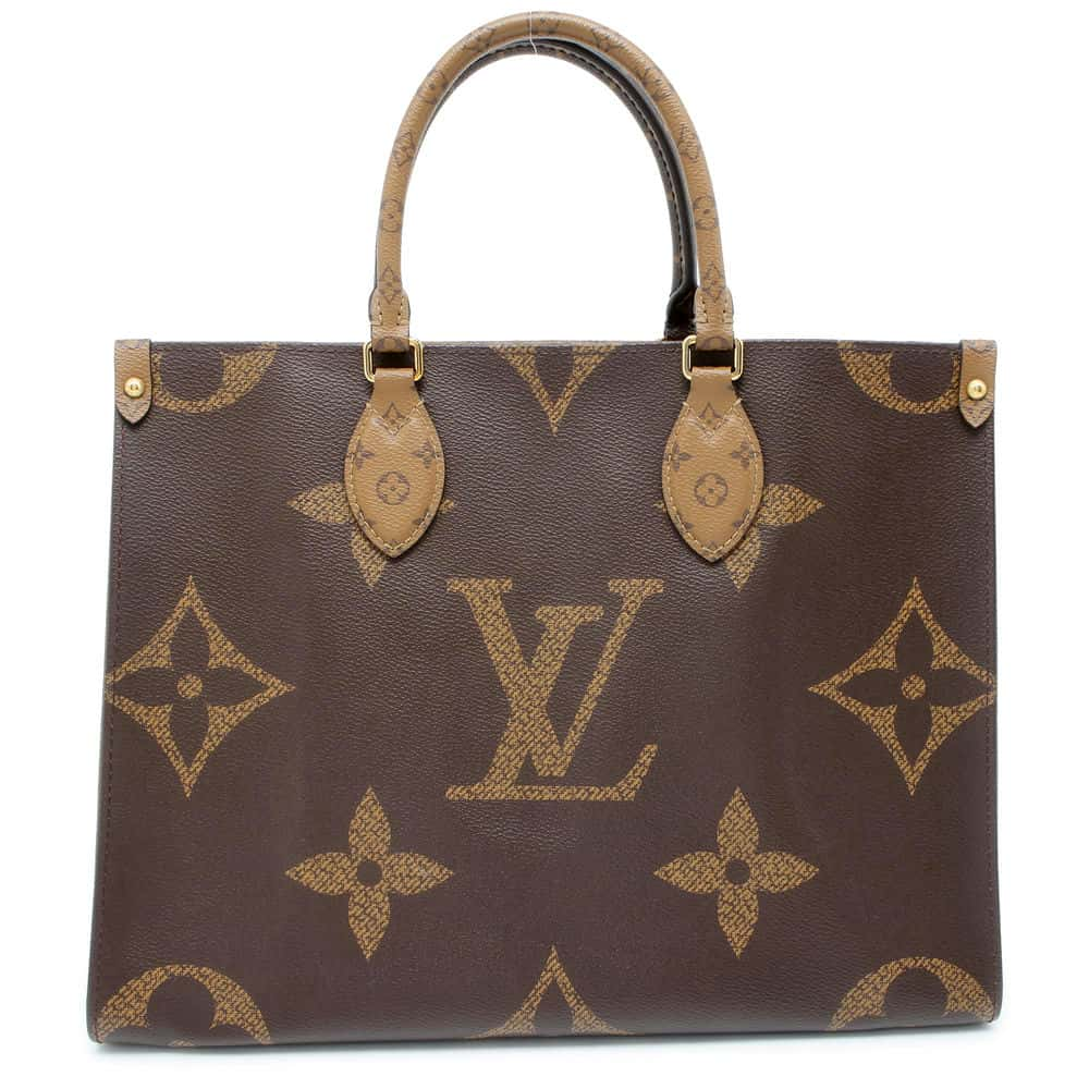 LOUIS VUITTON Onthego RedM45321 Monogram Monogram Reverse Canvas Monogram Giant Size MM