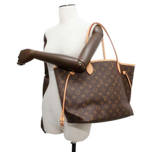 将图像加载到图库查看器中，LOUIS VUITTON Neverfull BeigeM40995 Monogram Size MM
