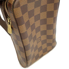 将图像加载到图库查看器中，LOUIS VUITTON Geronimos Red N51994 Damier Ebene Canvas
