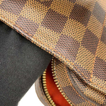 将图像加载到图库查看器中，LOUIS VUITTON Geronimos Red N51994 Damier Ebene Canvas
