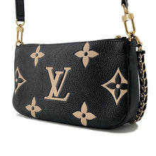 将图像加载到图库查看器中，LOUIS VUITTON Multi Pochette Accessoires Noir/Beige M45777 Monogram Empreinte Leather
