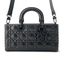 将图像加载到图库查看器中，Dior lady deejoy Black M0540SNEA_M900 Leather Size Medium
