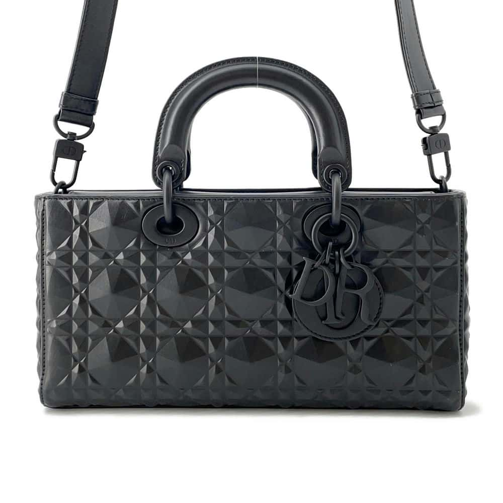 Dior lady deejoy Black M0540SNEA_M900 Leather Size Medium