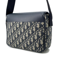 Load image into Gallery viewer, Dior Oblique messenger bag Navy M9994PTVY Smooth Calf Leather
