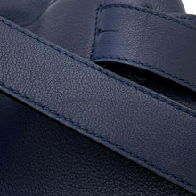 将图像加载到图库查看器中，LOEWE anton sling bag Navy B511A09X06 Leather
