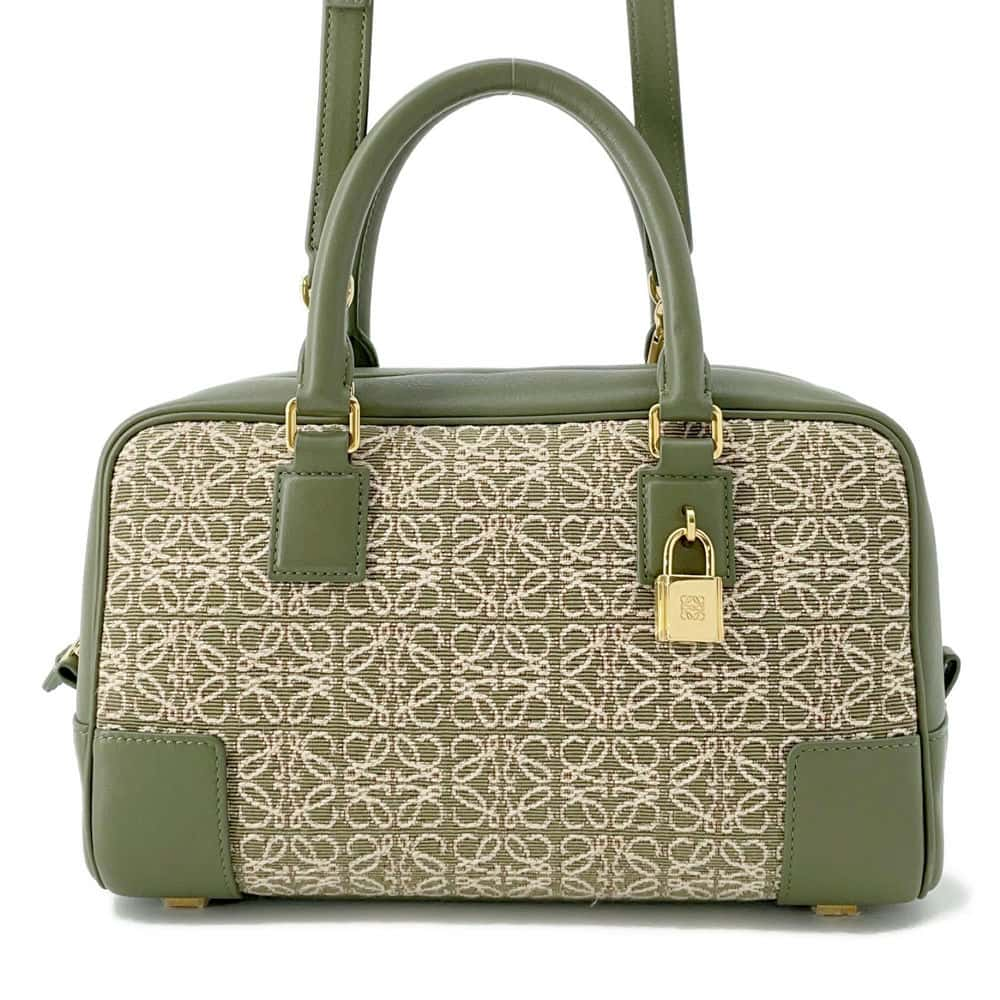 LOEWE Amazonas Green Canvas Size 23