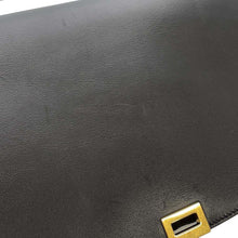 Load image into Gallery viewer, CELINE Trapeze Gray/Black Felt Leather
