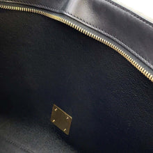 将图像加载到图库查看器中，CELINE Trapeze Gray/Black Felt Leather
