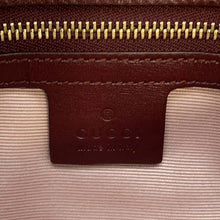 将图像加载到图库查看器中，GUCCI GG Marmont Ally Shoulder Bag Bordeaux 550129 Leather Size Small
