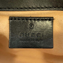 将图像加载到图库查看器中，GUCCI GG Marmont Quilted Leather Super Mini Bag Black 476433
