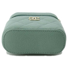 将图像加载到图库查看器中，CHANEL Small Vanity Shoulder Bag Green AP2503 Caviar Leather
