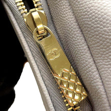 将图像加载到图库查看器中，CHANEL Matelasse Business Affinity Shoulder Bag Gray A93749 Leather
