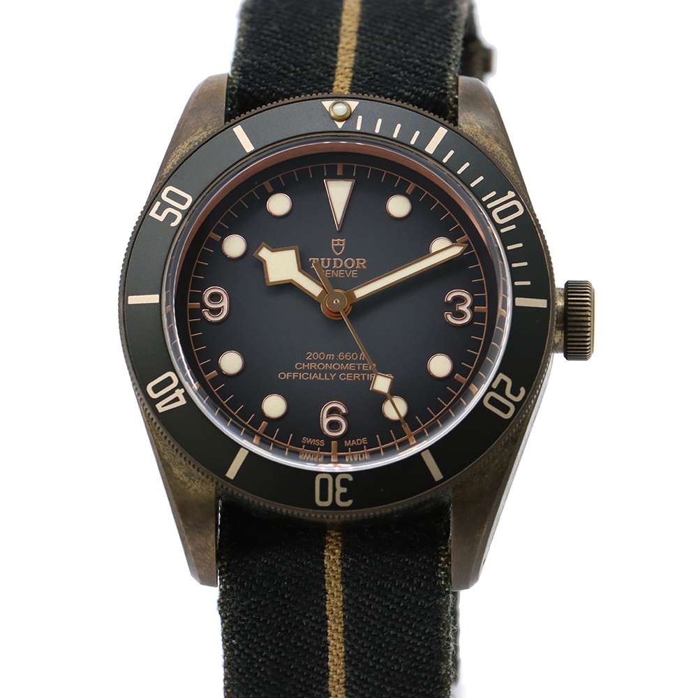 TUDOR Heritage Black Bay Bronze W43mm Bronze Fabric SlateGray Dial M79250BA-0002