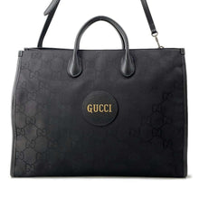 将图像加载到图库查看器中，GUCCI Off the Grid Tote Bag Black 630353 GGNylon Leather
