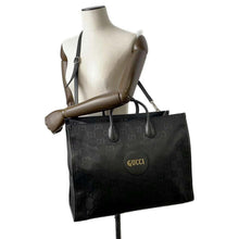 将图像加载到图库查看器中，GUCCI Off the Grid Tote Bag Black 630353 GGNylon Leather
