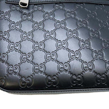 Load image into Gallery viewer, GUCCI Guccissima Messenger Bags Black 406410 Leather
