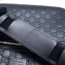 Load image into Gallery viewer, GUCCI Guccissima Messenger Bags Black 406410 Leather
