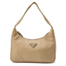 将图像加载到图库查看器中，PRADA Re-Edition2000 One Shoulder Bag Beige 1NE515 Nylon
