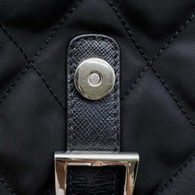 将图像加载到图库查看器中，PRADA Quilted Backpack Black 1BZ811 Nylon
