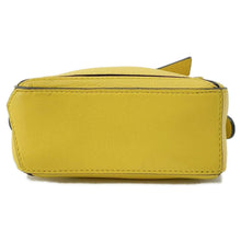 将图像加载到图库查看器中，LOEWE Puzzle bag Yellow A510U98X01 Leather Size Nano
