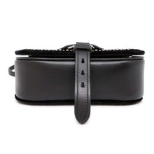 Load image into Gallery viewer, MIUMIU Studded 2WAY Chain Handle Bag Black 5BD033 Velour Leather
