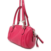 将图像加载到图库查看器中，MIUMIU 2WAYHandbag Pink 5BH152 Leather
