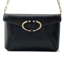 Load image into Gallery viewer, Valentino Garavani ChainShoulder Bag Black Leather
