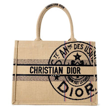 将图像加载到图库查看器中，Dior Book tote Beige M1296 ZRUW Canvas Size Medium
