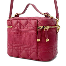 将图像加载到图库查看器中，Dior Vanity bag Red S5488UNTR Lambskin Size Small
